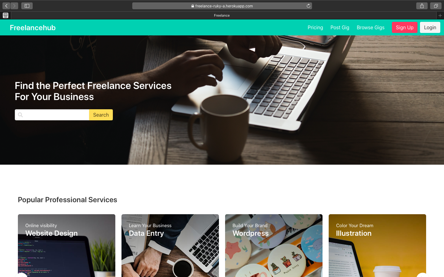 Custom Web Application 1